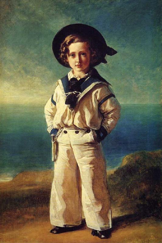 Franz Xaver Winterhalter Albert Edward, Prince of Wales oil painting image